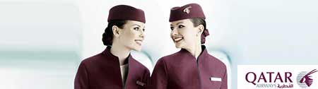 Trabalhar como assistente de cabine nos voos da Qatar Airways