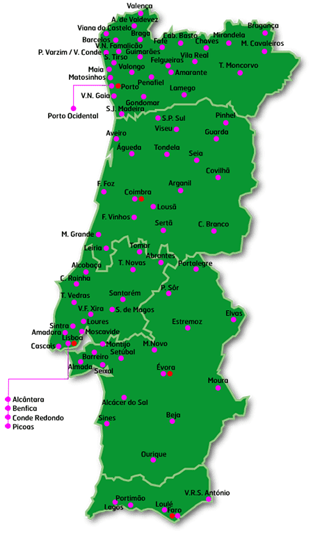 Centros de Emprego Portugal
