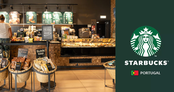Empregos lojas Starbucks Portugal